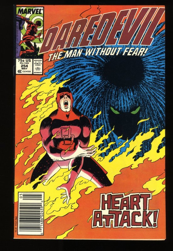 Daredevil #254 Newsstand Variant 1st Apearance Typhoid Mary!
