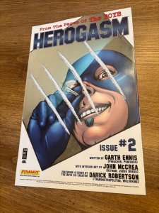Herogasm # 1 NM Dynamite Comic Book The Boys Tie-In 4 J409