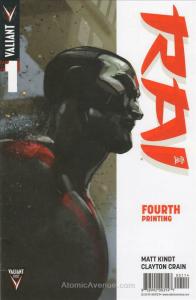 Rai (2nd Series) #1 (4th) FN; Valiant | save on shipping - details inside