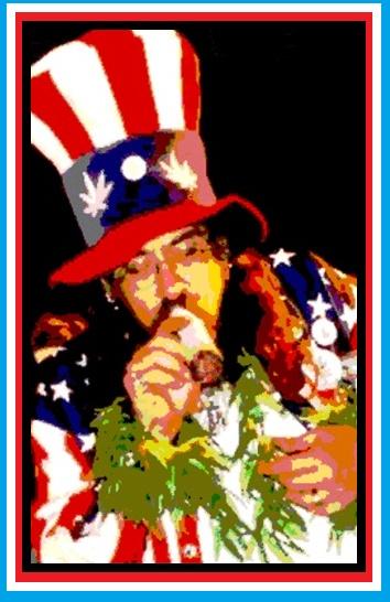 HIGH TIMES CAPTAIN JOINT FOR PRESIDENT MEDICAL MARIJUANA 420 WEED BOBBLEHEAD