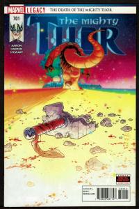 Mighty Thor #701  (Jan 2018 Marvel)  9.4 NM