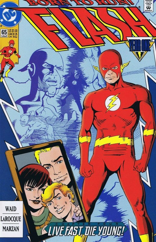 Flash #65 ORIGINAL Vintage 1992 DC Comics