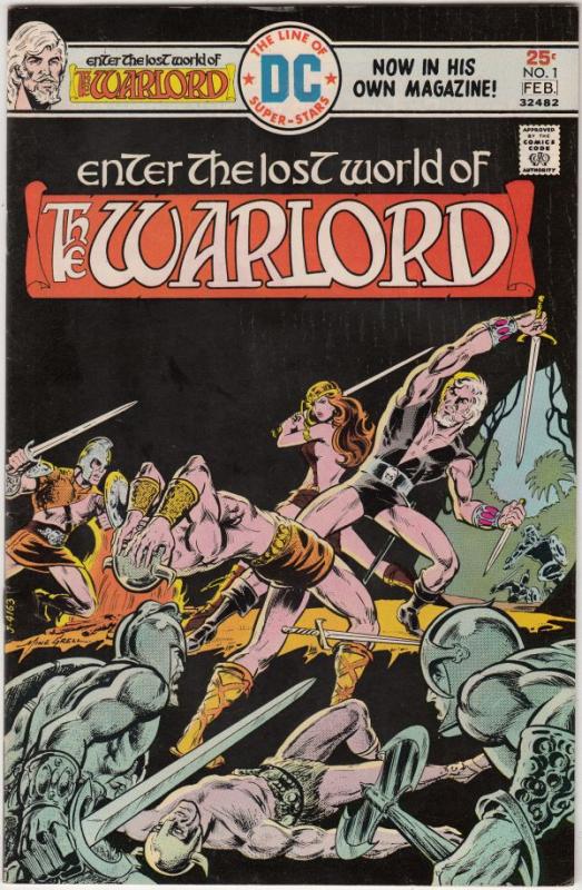 Warlord, The #1 (Feb-76) FN/VF Mid-High-Grade Warlord