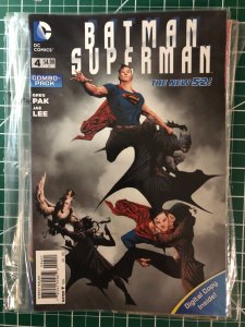 Batman Superman #3, 4, 13, 14 (2013)  Polybagged copies