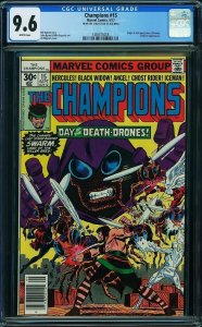 Champions #15 (1977) CGC 9.6 NM+