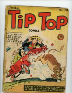 Tip Top Comics #78 - The Mirror Man by Fred Methot & Reg Greenwood (2.0) 1942