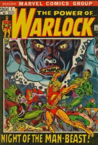 Warlock (1st Series) #1 VG; Marvel | low grade comic - save on shipping - detail 