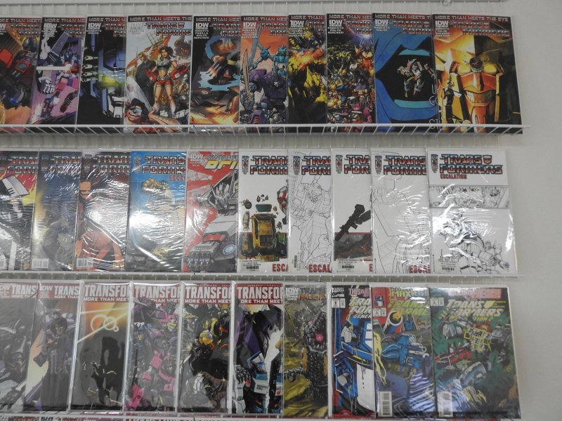 Huge Lot of 140+ Comics W/ ALL TRANSFORMERS!!! Avg. VF Condition!