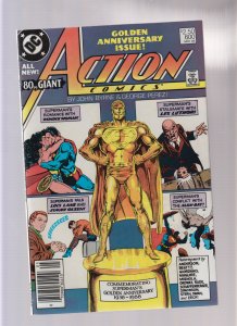 ACTION COMICS #600 - JOHN BYRNE COVER/NEWSSTAND (8/8.5) 1988
