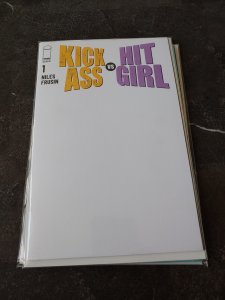 Kick Ass vs Hit-Girl #1 Cover E Blank Variant