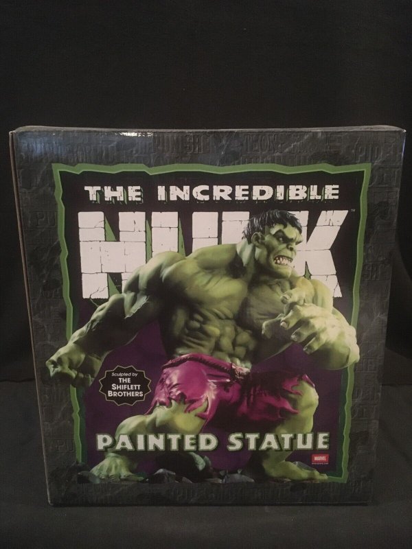 THE INCREDIBLE HULK Bowen Statue, Full Size, Green Version, 2002, #1784/3000 