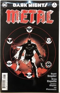 DC COMICS DARK NIGHTS METAL ISSUE #1 B&W 1:100 MIDNIGHT RELEASE BATMAN VARIANT