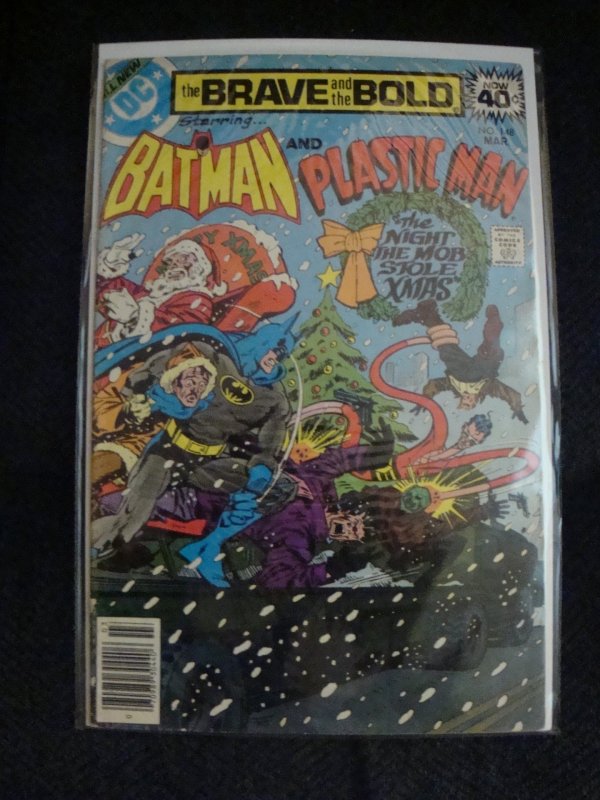 The Brave and the Bold #148 Plastic Man Santa Claus Bob Haney Jim Aparo Art