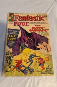 Fantastic Four #21 (1963)The hate Monger/Sgt Fury app small spine roll