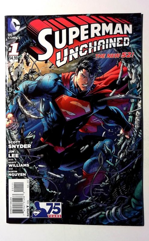 Superman Unchained #1 (2013) DC Comics 1st Print Comic Book