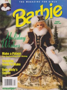 Barbie, The Magazine For Girls #57 FN ; Marvel | Holiday Barbie Cover