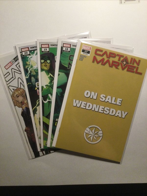 Captain Marvel 17 18 19 20 21 Near Mint Lot Run Set Marvel