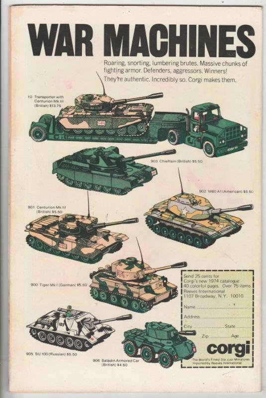 G.I. Combat #176 (Mar-75) VF High-Grade The Haunted Tank