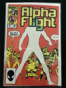 Alpha Flight #25 Direct Edition (1985)