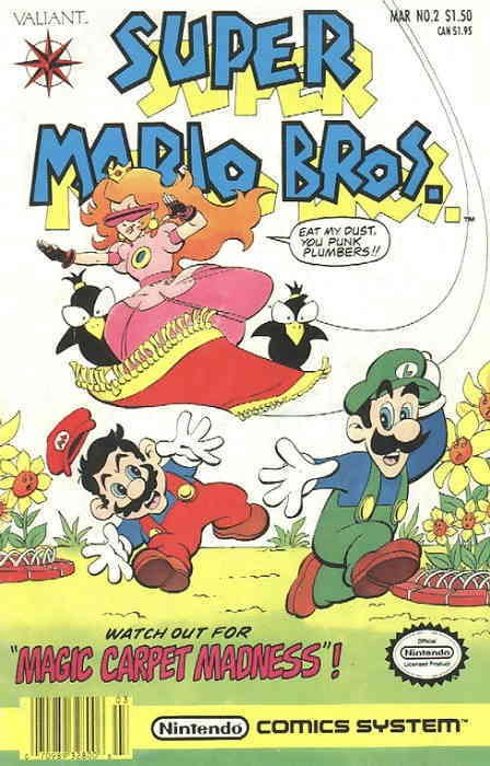 Super Mario Bros. (2nd Series) #2 FN ; Valiant | Princess Peach Luigi