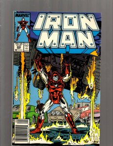 Lot of 12 Iron Man Comics #216 217 219 220 221 222 223 224 225 226 227 229 GB2