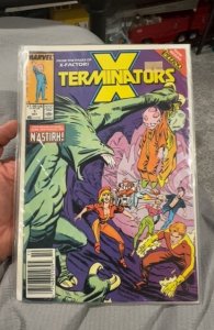 X-Terminators #1 Newsstand Edition (1988) X-Terminators 