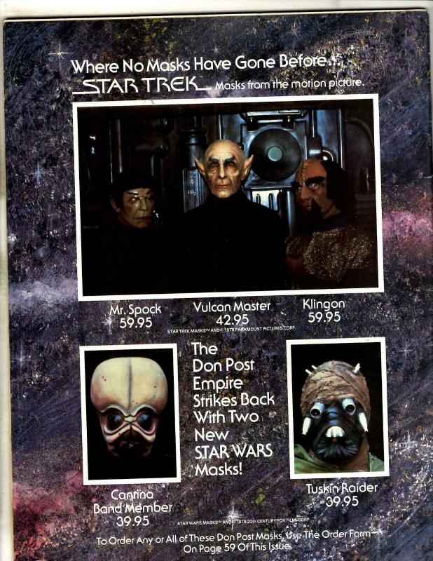 Questar 1980 MW Communications TPB Magazines Star Wars J342