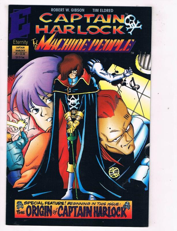 Captain Harlock The Machine People #1 VF Eternity Comic Book 1989 DE47 AD33