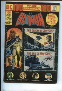 DC 100 PAGE SUPER SPECTACULAR 20 (7.0) BATMAN  SPECTRE BLACK CANARY