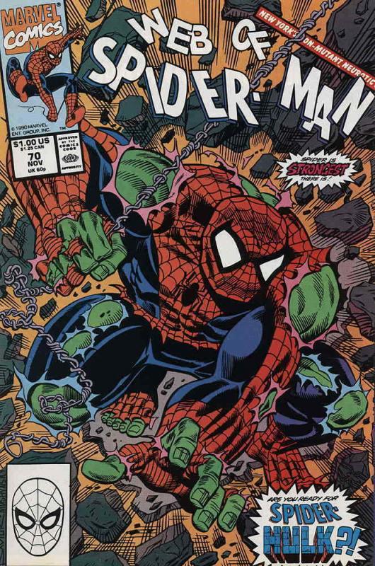 Web of Spider-Man, The #70 VF/NM; Marvel | save on shipping - details inside