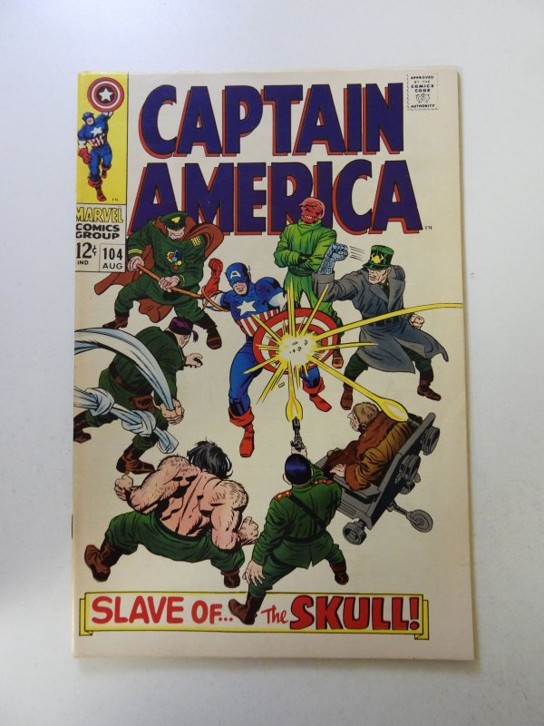 Captain America #104 (1968) FN/VF condition