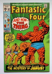 Fantastic Four #107 (1971) Fantastic Four
