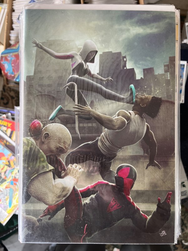 Miles Morales: Spider-Man #38 Barends Virgin Cover (2022)