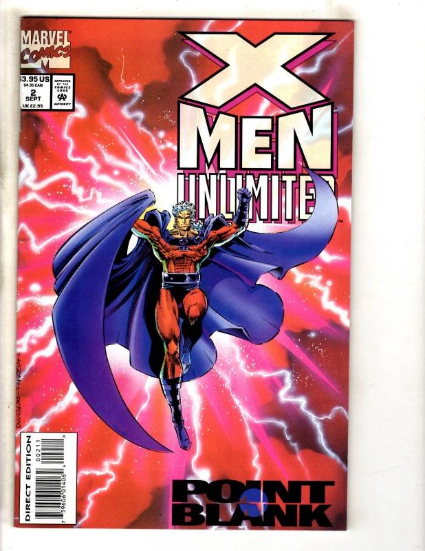 Lot Of 10 Unlimited X-Men Marvel Comic Books # 1 2 3 4 5 6 7 8 9 10 Storm DB10