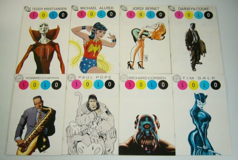 Solo #1-12 FN/VF complete series - allred  corben  aragones  paul pope  chaykin