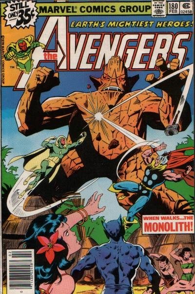 Avengers #180 (ungraded) stock photo