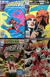 FRANK MILLER DAREDEVIL (MARVEL)#177-180 VG/FINE CONDITION 4 BOOK LOT