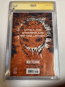 Nocterra (2022) # 8 (CGC SS 9.8 WP) Signed Tony Daniels 1:50 Variant F| Census=1