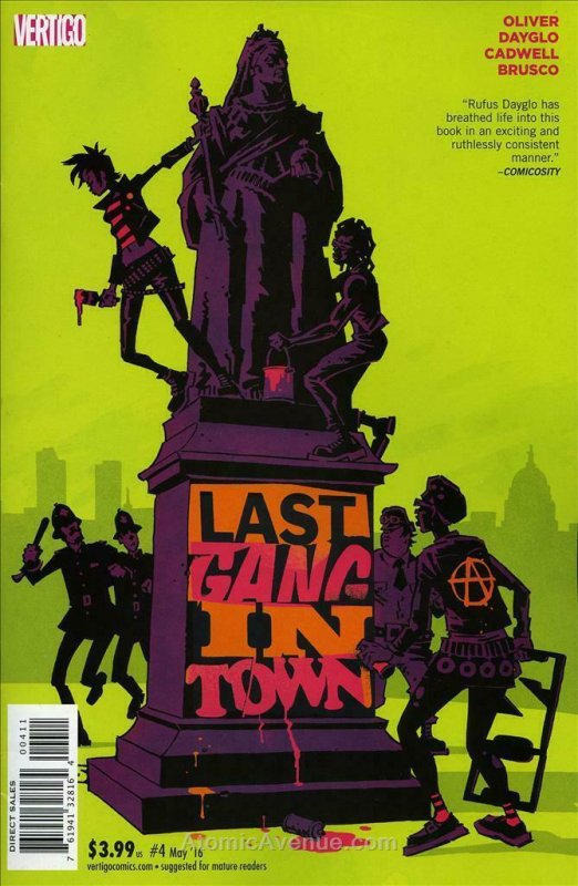 Last Gang In Town #4 VF/NM; DC/Vertigo | save on shipping - details inside