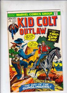 Kid Colt Outlaw #171 (Jun-73) FN/VF Mid-High-Grade Kid Colt