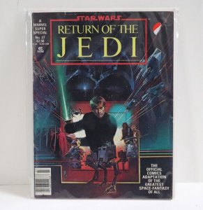 Star Wars Return of the Jedi 1983 Marvel Super Special #27