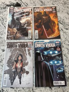 Lot Of 4 Darth Vader Star Wars Marvel Comic Books # 9 10 11 12 NM Gillen 5 J434