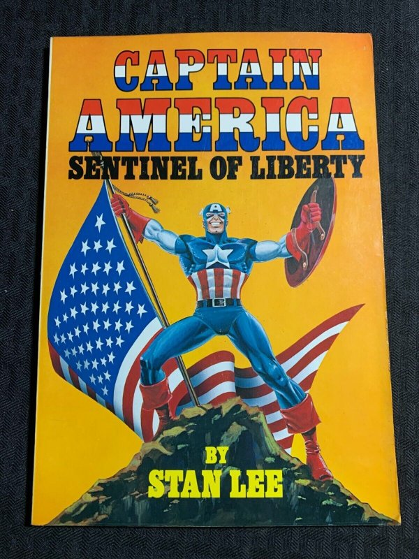1979 CAPTAIN AMERICA Sentinel of Liberty by Stan Lee SC VG+ 4.5 1st Fireside