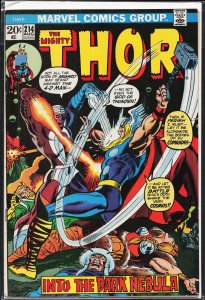 Thor #214 (1973) Thor