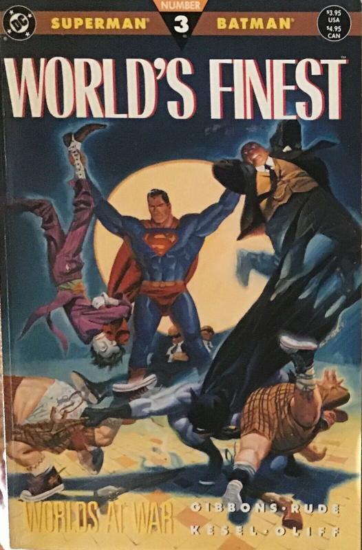BATMAN/SUPERMAN DC WORLDS FINEST #1-3  COM. MINI GENERATIONS #3 ALL. F/NM 