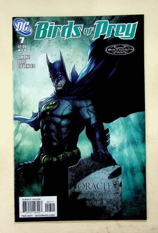 Birds of Prey #7 DC Comics Batman Ardian Syaf 2011 Modern Age