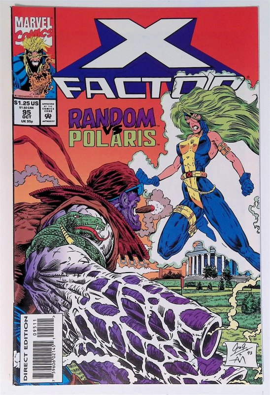X-Factor #95 (Oct 1993, Marvel) FN/VF