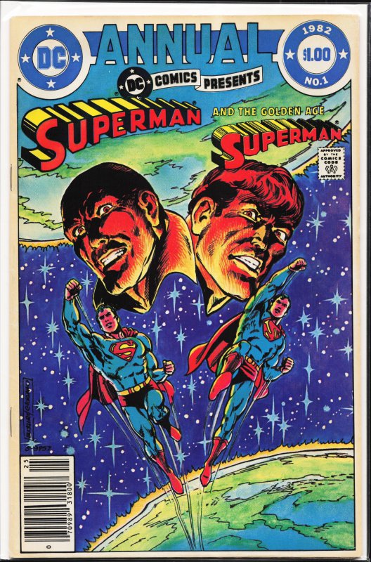 DC Comics Presents Annual #1 (1982) Superman [Key Issue]