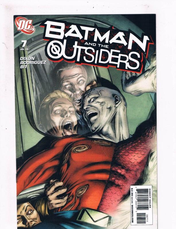 Batman & The Outsiders # 7 NM 1st Print DC Comic Book 2008 Robin Joker Arrow S61