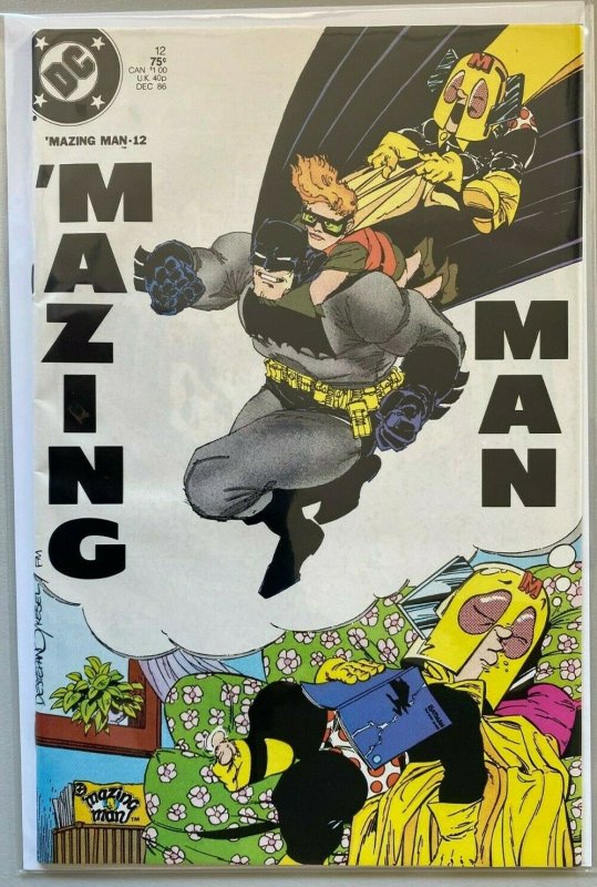 Mazing Man #12 frank miller 6.0 FN (1986)